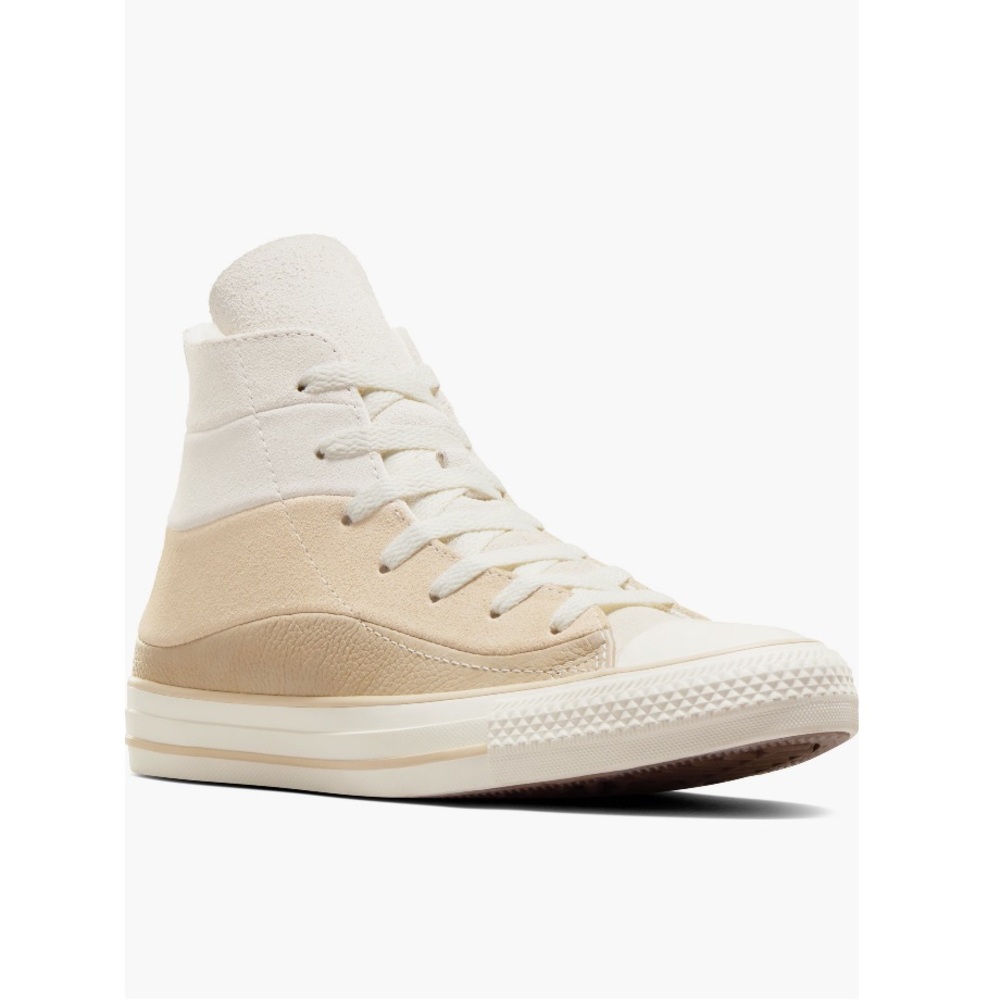 Converse High Top Sneakers in Cream and Beige